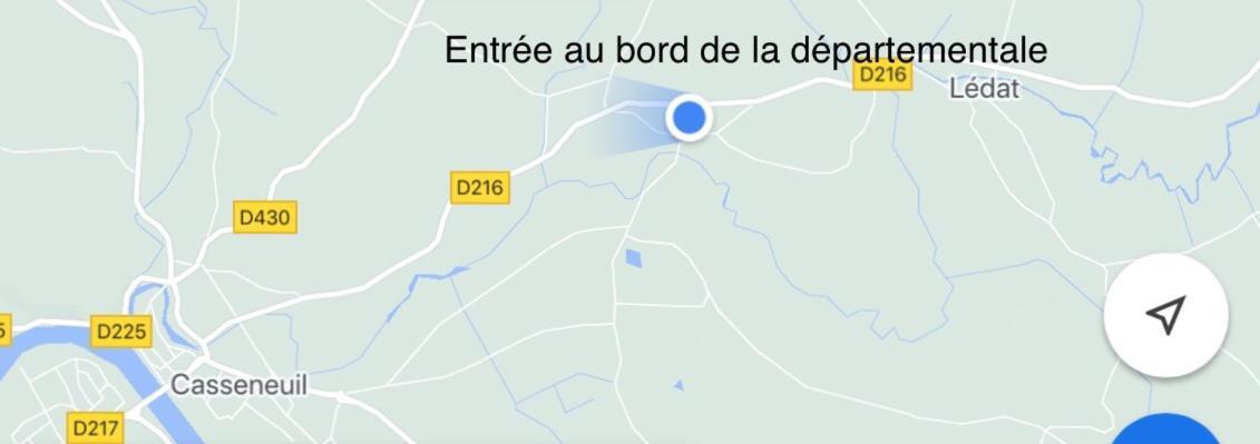 Loft Ravissant Avec Parking Gratuit Sur Place Ledat Kültér fotó